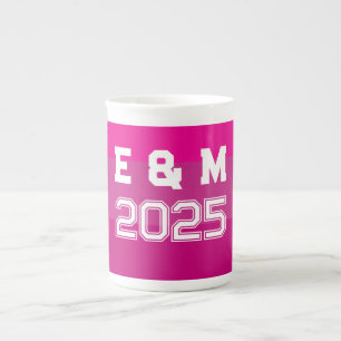 Tasse En Porcelaine Monographie et années personnalisables