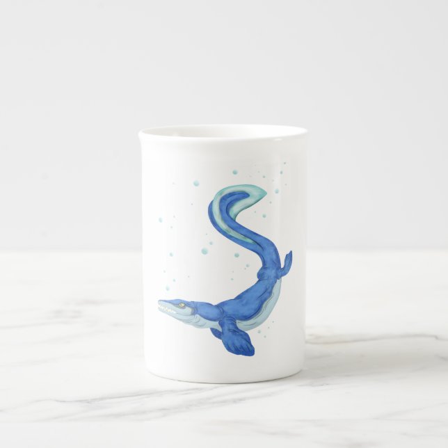 Tasse En Porcelaine Mosasaure (Devant)