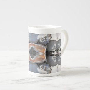 Tasse En Porcelaine Motif Coquillage