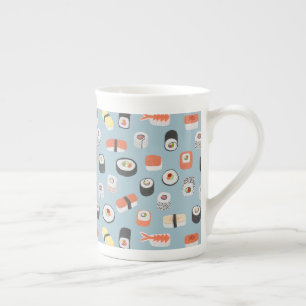 Tasse En Porcelaine Motif de sushi
