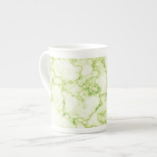 Tasse En Porcelaine Motif en marbre vert