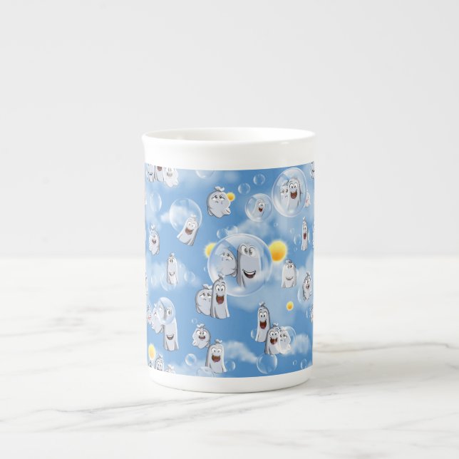 Tasse En Porcelaine Motif fantôme (Devant)
