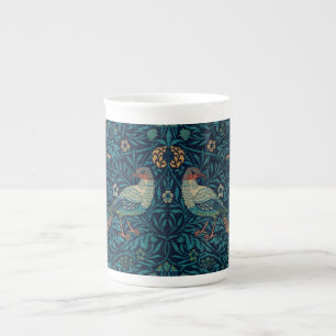 Tasse En Porcelaine Motif Oiseaux Bleus Vintage de William Morris