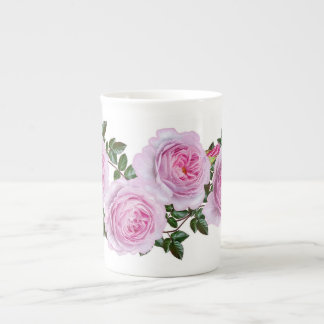 Tasse En Porcelaine Motif rose vintage de pivoines