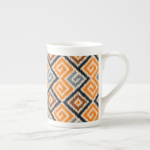 Tasse En Porcelaine Motif tribal africain traditionnel décoratif