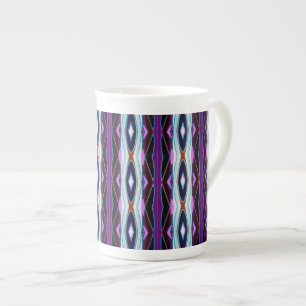 Tasse En Porcelaine Motif violet unique