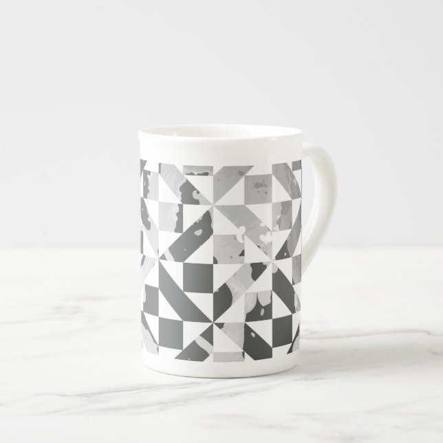 Tasse En Porcelaine Motifs aquarelle 4 (Devant droit)