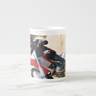 Tasse En Porcelaine Motocross