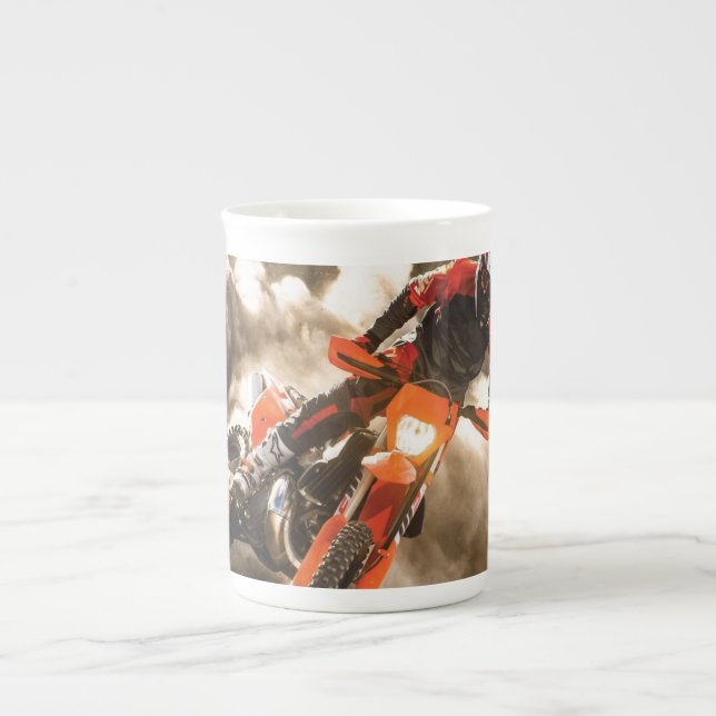 Tasse En Porcelaine Motocross Rider (Devant)