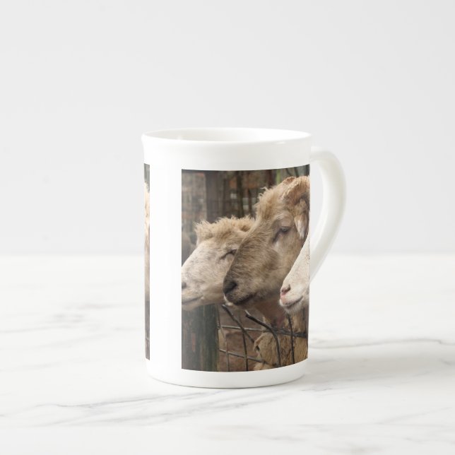 Tasse En Porcelaine mouton (Devant droit)