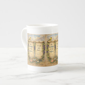 Tasse En Porcelaine Mugue Écriture Chrétienne " Le Seigneur Est Mon Ai