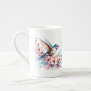 Tasse En Porcelaine Musique de Chine d'Oiseau de mer