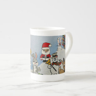 Tasse En Porcelaine Musique de spécialités de vacances