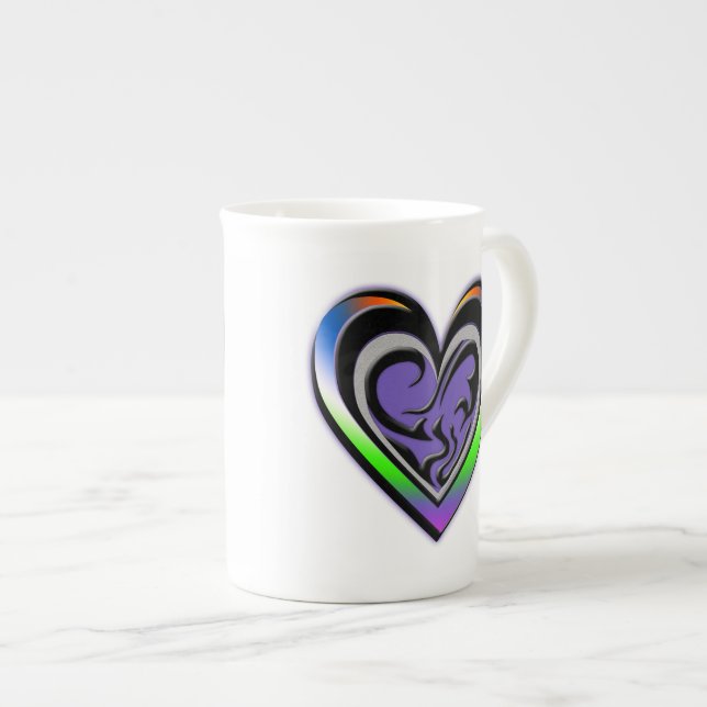 Tasse En Porcelaine Mystère (Devant droit)