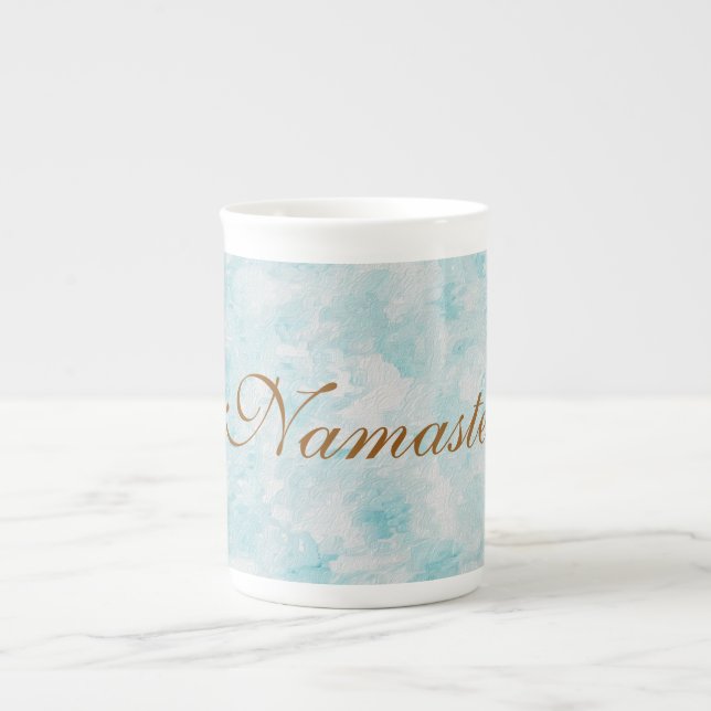 Tasse En Porcelaine Namaste (Devant)