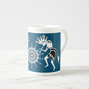 Tasse En Porcelaine Native Americans Culture - Sun Dancing Kokopelli