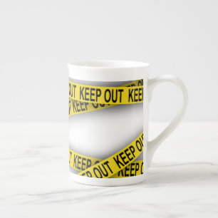 Tasse En Porcelaine Ne pas rester à l'écart ne pas traverser la bande