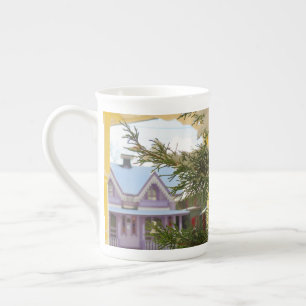 Tasse En Porcelaine Neige, À feuillage persistant et gîtes - Vignoble