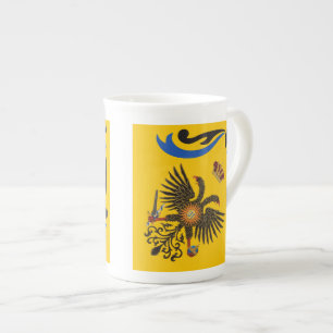 Tasse En Porcelaine Nobile Contrada dell'Aquila Palio di Siena (aigle)