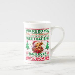 Tasse En Porcelaine Noël Joyeux Noël Pour Cadeau Highland Cow