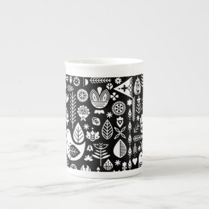 Tasse En Porcelaine Noël scandinave