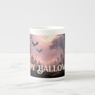 Tasse En Porcelaine Nuit des Ombres – Un Sortilège d'Halloween se Réve