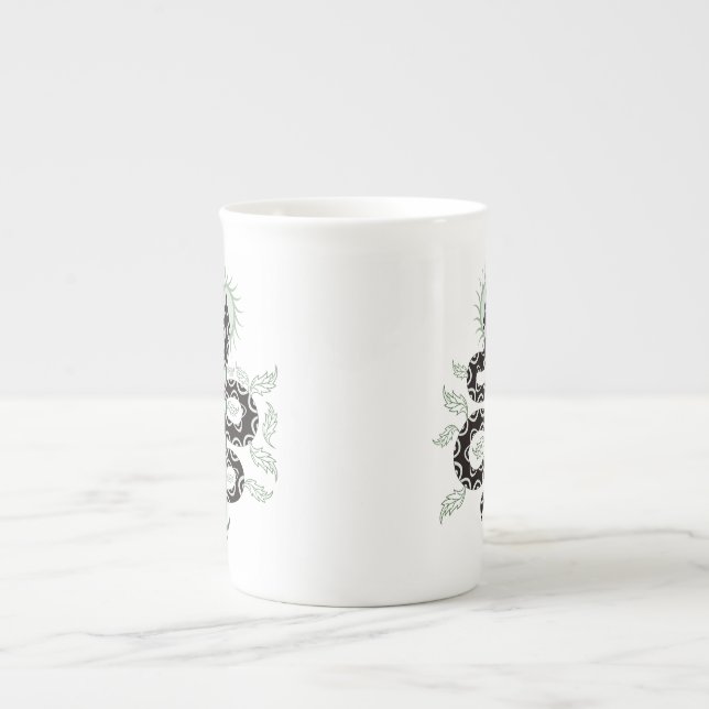 Tasse En Porcelaine Oasis du serpent (Devant)