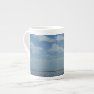 Tasse En Porcelaine Océan bleu de la mer des Caraïbes