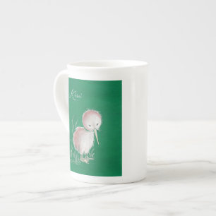 Tasse En Porcelaine Oiseau Kiwi de Nouvelle-Zélande