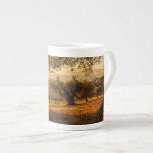 Tasse En Porcelaine Olive Garden Plantation coucher de soleil à l'auto