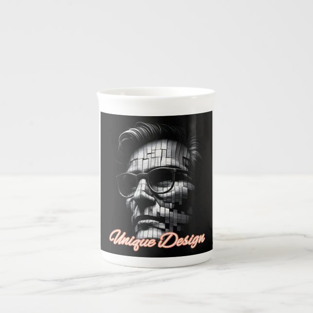 Tasse en porcelaine osseuse (Devant)