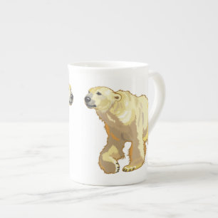 Tasse En Porcelaine ours polaire
