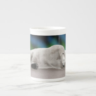 Tasse En Porcelaine Ours polaire au repos