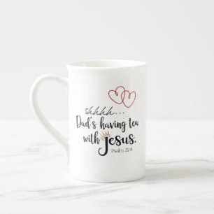 Tasse En Porcelaine PAD THÉ AVEC JESUS Christian Temps calme
