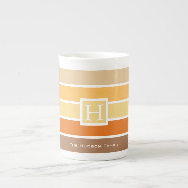 Tasse En Porcelaine Palette Pastel Autumn Color | Personalized (Devant)