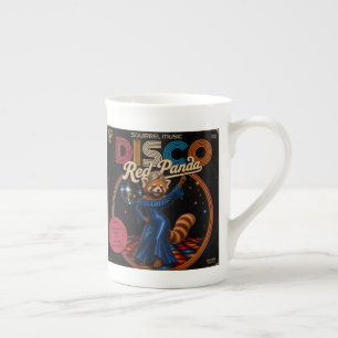 Tasse En Porcelaine Panda roux disco 