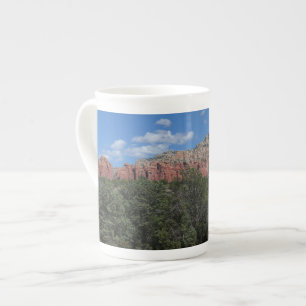 Tasse En Porcelaine Panorama des rochers rouges à Sedona Arizona