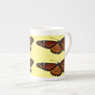 Tasse En Porcelaine Papillon Viceroy Belle photographie de la nature