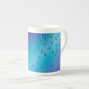 Tasse En Porcelaine Papillons enchantés