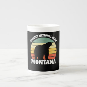Tasse En Porcelaine Parc national des Glaciers Ours polaire