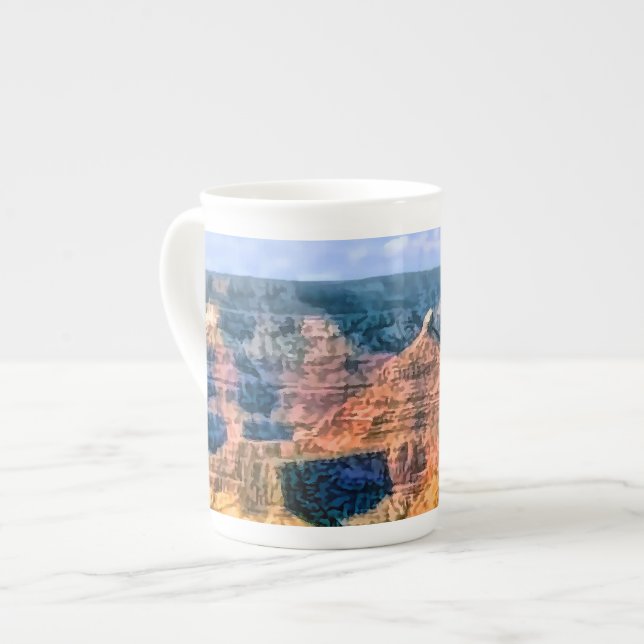 Tasse En Porcelaine Parc national du Grand Canyon Arizona (Devant gauche)