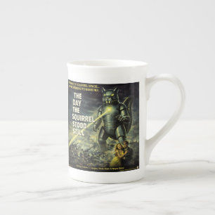 Tasse En Porcelaine Parodie du Jour où l'Écureuil s'est Immobilisé