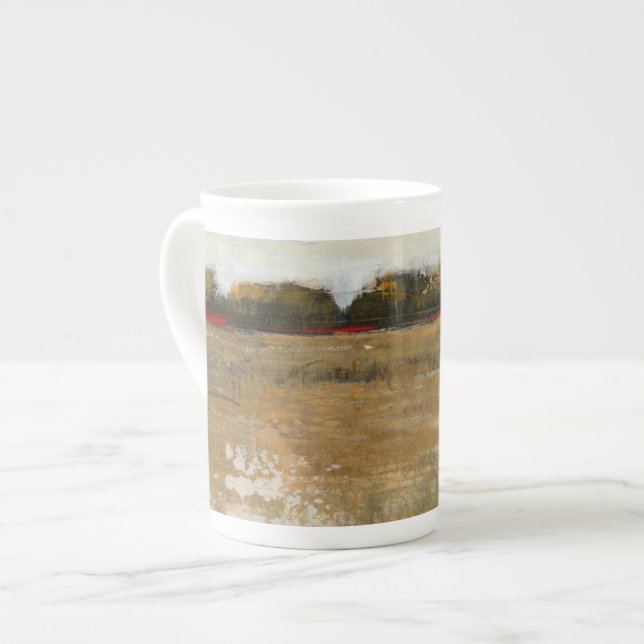 Tasse En Porcelaine Paysage verdoyant (Devant gauche)