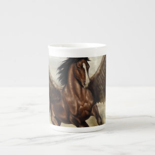 Tasse En Porcelaine Pégase ailé