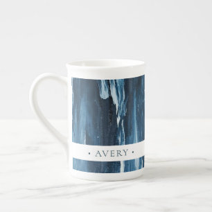 Tasse En Porcelaine Peinture Abstraite moderne personnalisée