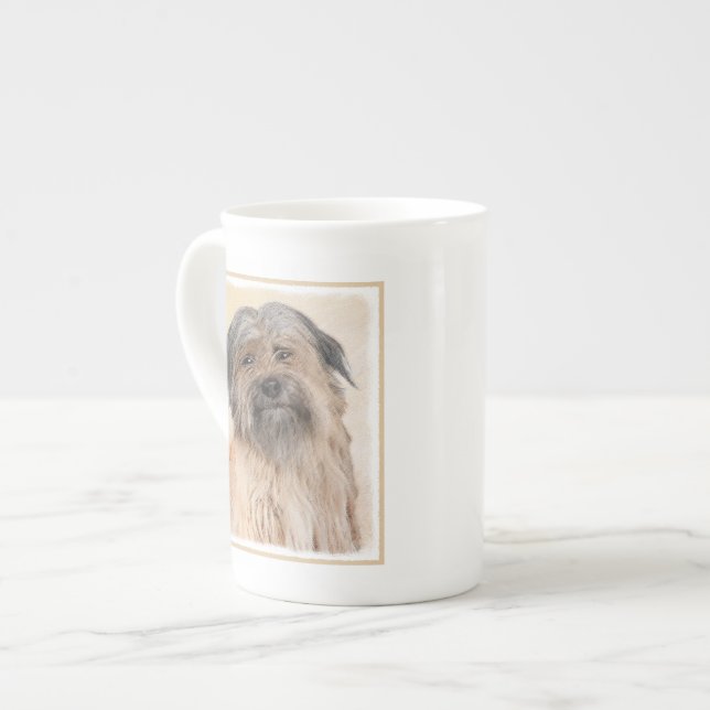 Tasse En Porcelaine Peinture de berger pyrénéenne - Cute Original Chie (Devant gauche)