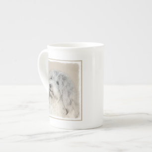 Tasse En Porcelaine Peinture Havanaise (Gold Sable) - Art Chien origin