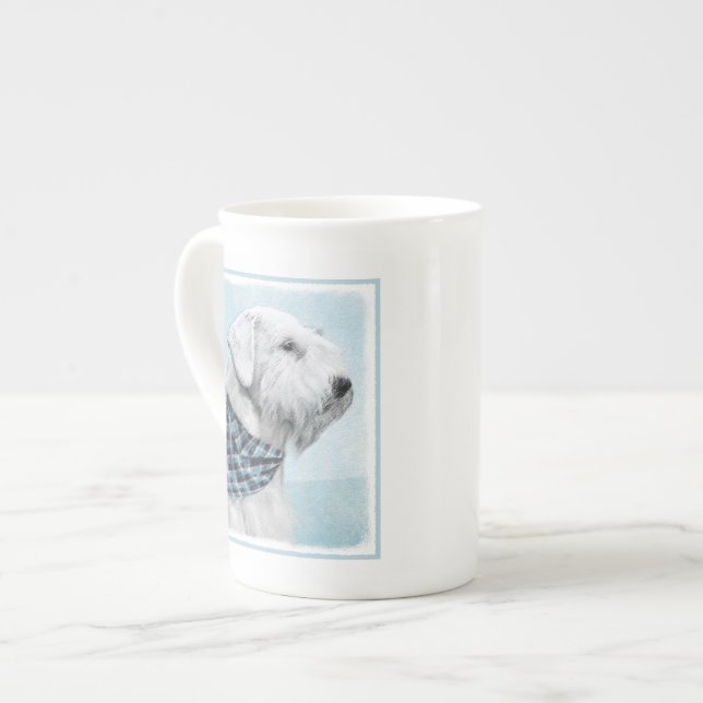 Tasse En Porcelaine Peinture Sealyham Terrier - Cute Original Chien Ar (Devant gauche)