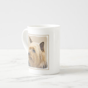 Tasse En Porcelaine Peinture Silky Terrier - Cute Original Chien Art