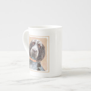 Tasse En Porcelaine Peinture Spinone Italiano - Belle Art Original Chi